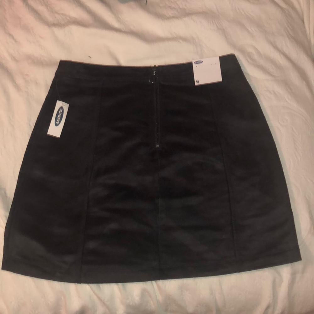 Suede-like black shirt